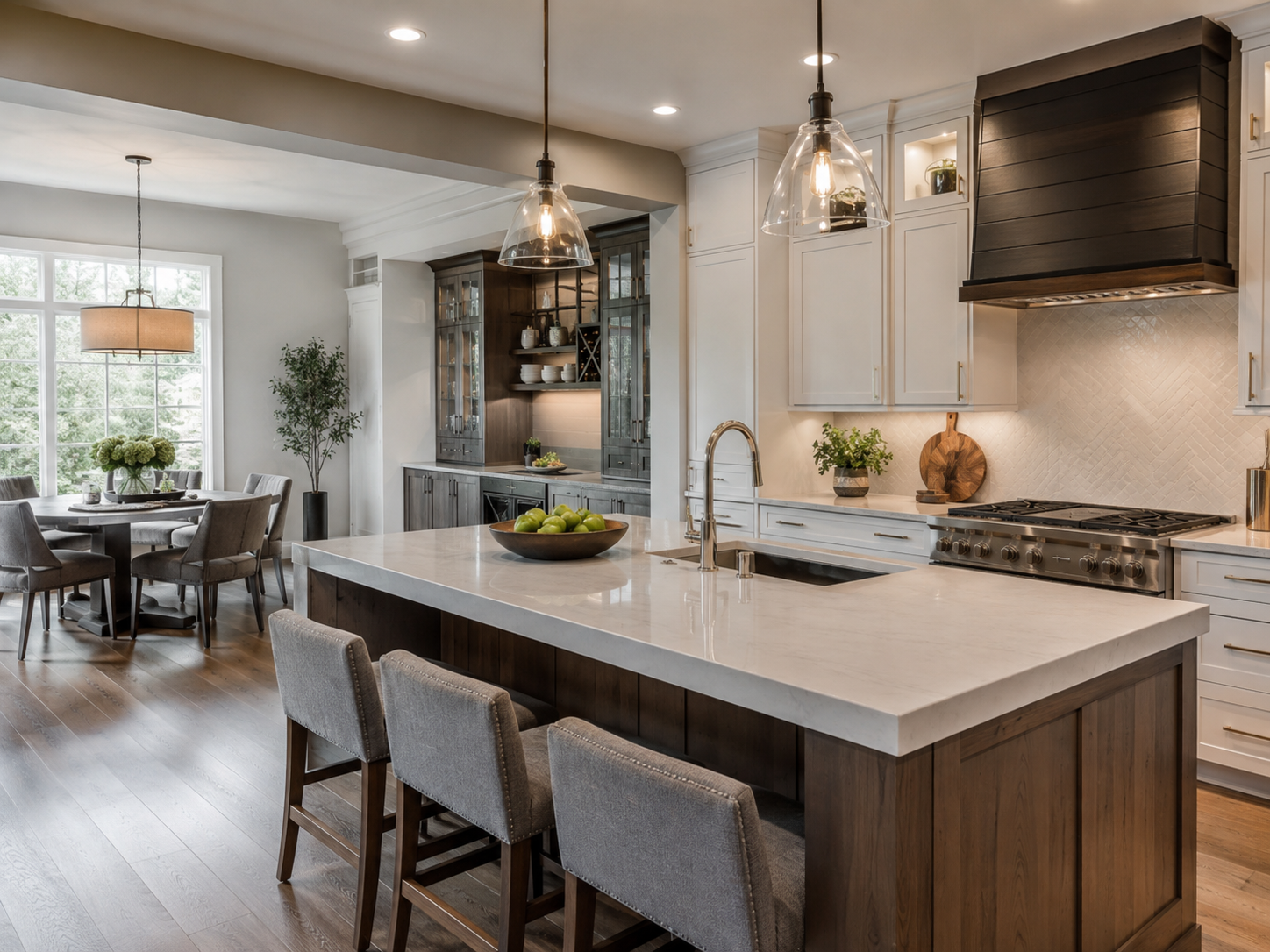 Finished custom kitchen remodel